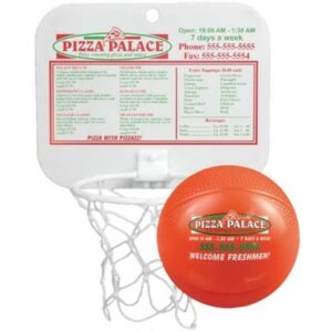 Backboard with Vinyl Basketball