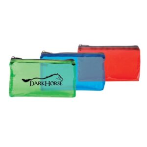 Tinted Jelly Zipper Pouch (Custom Overseas Only)