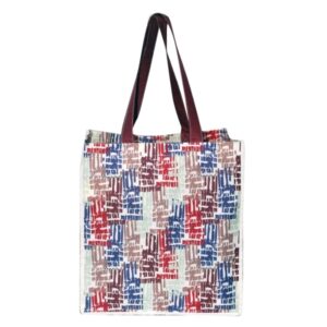 Cotton Tote Bag 13" x 5" x" 13" w/ 1" x 18" Handle