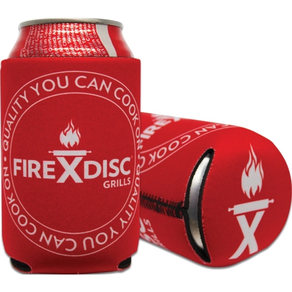 Neoprene Full Color Sublimated Collapsible Can Drink Holder