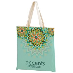 Full Coverage 5 oz. Cotton Tote Bag - Sublimated