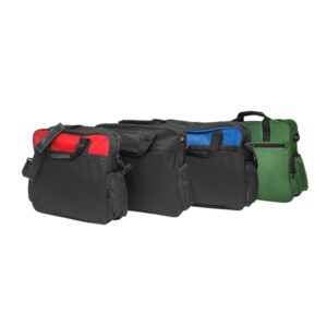 Briefcase with 2 Side Pockets.