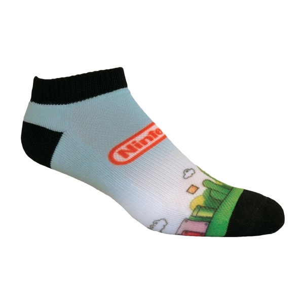Made in the USA Athletic Low-Cut Socks With DTG Printing