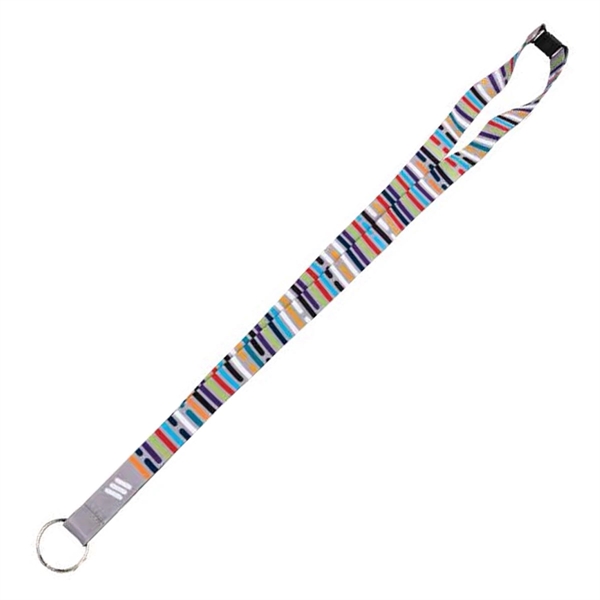 Lanyards 100% Polyester in CMYK - Sublimated