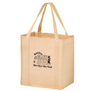 Recession Buster Non-Woven Grocery Tote  - Screen Print
