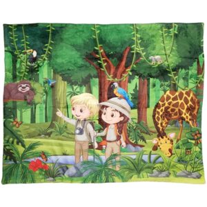 SilkTouch 60" x 80" Blanket Dye Sublimated