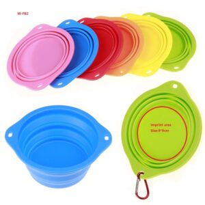 Foldable Pet Silicone Bowl