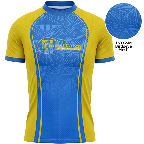 Youth 160 GSM Birdseye Mesh Performance Short Sleeve T-Shirt
