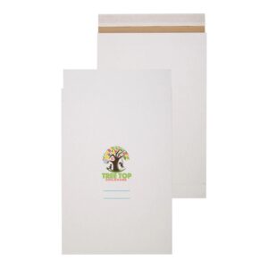 White Kraft ECO Mailer 10 1/2" x 16" - Color