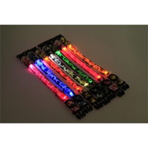 LED Dog Collar Camouflage Pattern