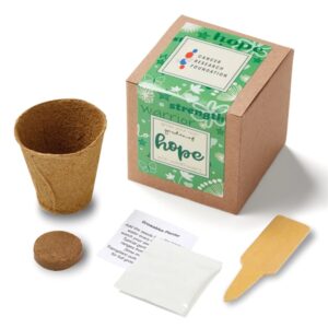 Green Garden of Hope Seed Planter Kit in Kraft Box