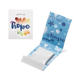 Blue Garden of Hope Seed Matchbook