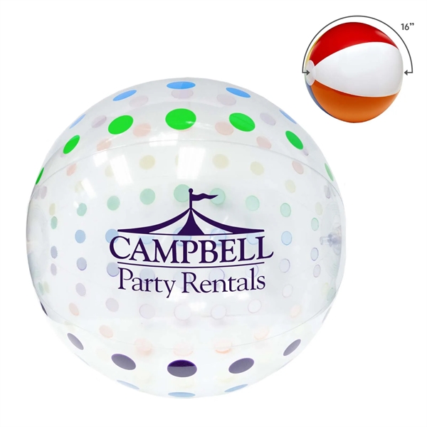 Polka Dot Beach Ball