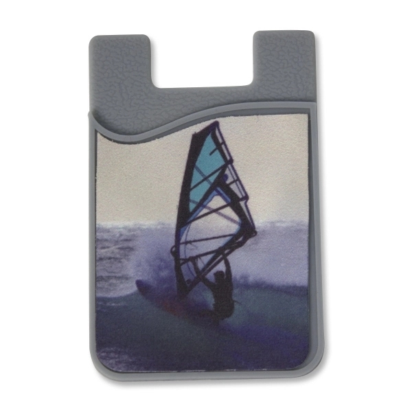 Mobile Phone Wallet w/ Screen Cleaner