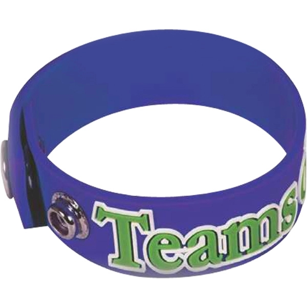 Soft PVC Clip Bracelet 2D (Youth/Small)