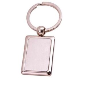 Zinc Keychain - Rectangle
