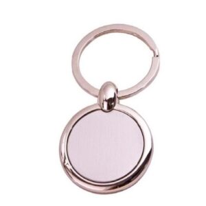 Zinc Keychain- Circle