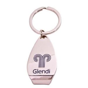 Zinc Keychain- Bottle Opener