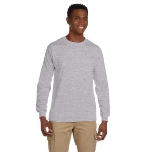 Gildan Ultra Cotton® 6 Oz. Long-Sleeve Pocket T-Shirt