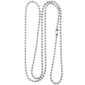 Metal Necklace Ball Chain