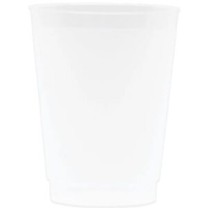 8oz Frosted Stadium Cups