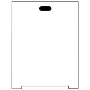 28 X 22 Inch Custom Sandwich Boards