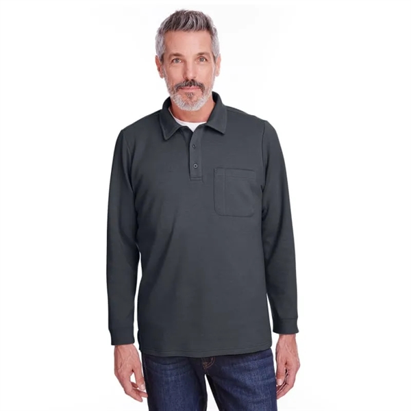 Harriton Adult StainBloc™ Pique Pullover Fleece