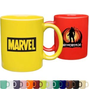 11 oz. C Handle Ceramic Mug