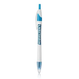 Plastic Retractable Dry Gel Highlighter Pen