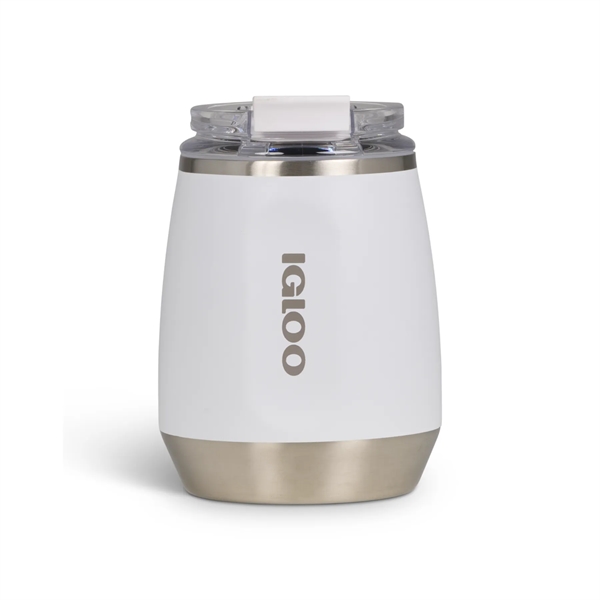Igloo 10 oz. Flip n' Sip Stainless Steel Wine Tumbler
