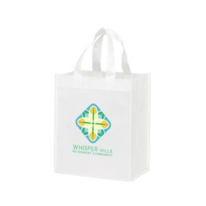 Polylactic Acid Fiber Plant Based Non-Woven Tote Bag