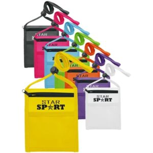 Nylon Pouch with Front Zipper Pocket