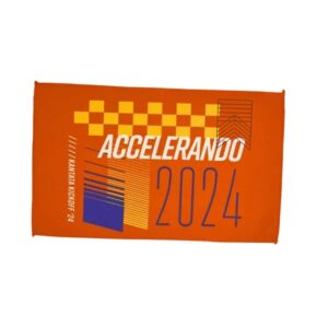 Full Color Terry Microfiber Serged Rally Towel