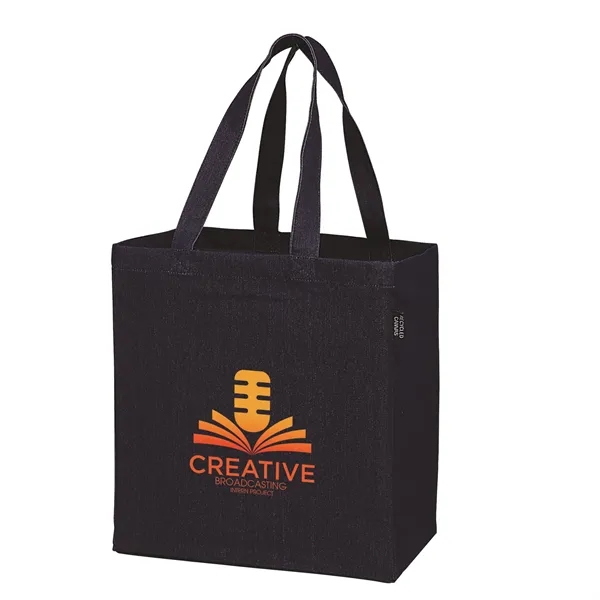 Recycled Cotton Canvas Tote Bag 13" x 5" x 13"