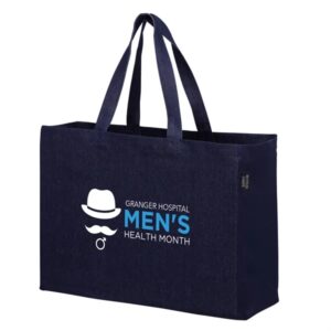 Recycled Cotton Canvas Tote Bag - Screen Print