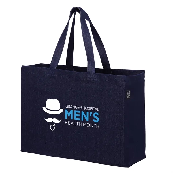 Recycled Cotton Canvas Tote Bag - Screen Print