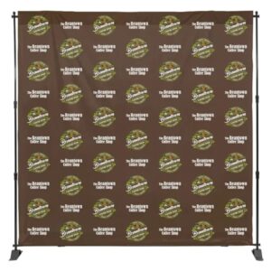8ft X 8ft Step andamp; Repeat Fabric Banner