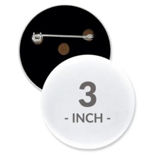 3 Inch Round Custom Buttons