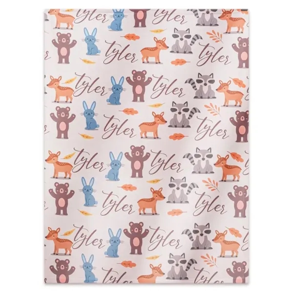 Custom Personalized Swaddle Blanket