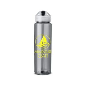 32oz PET Sports Bottle With Flip Up Straw