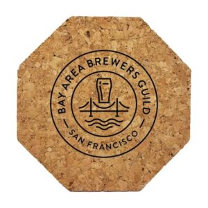 Cork Coaster - Octagon