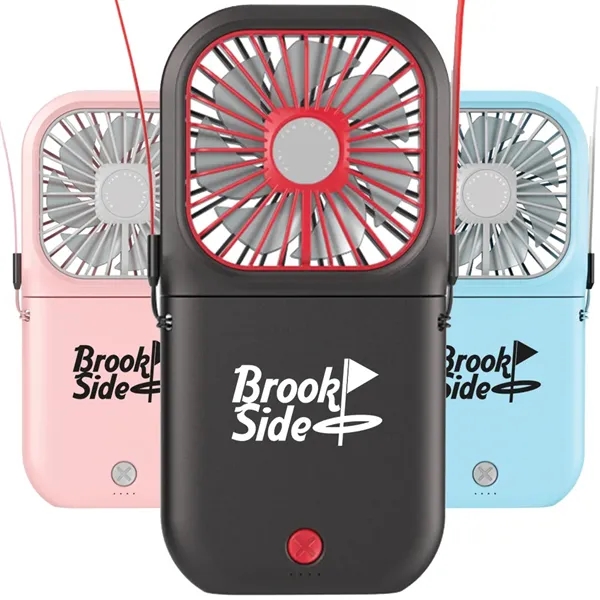 Power Bank and Folding Neck Fan