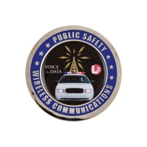 Brass Challenge Coin Nickel Plating 1 3/4"
