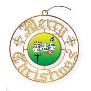 Express Merry Christmas Holiday Ornament