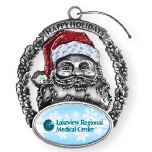 Express Santa Holiday Ornament