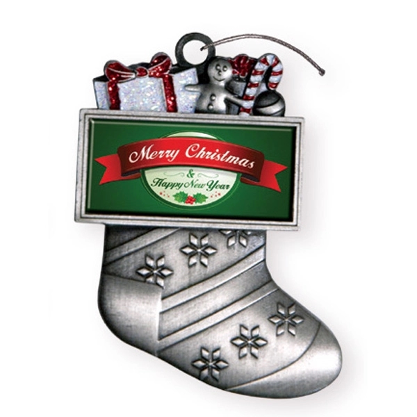 Express Stocking Holiday Ornament