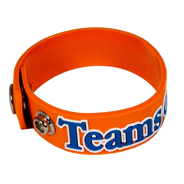 Soft PVC Clip Bracelet 3D (Adult)
