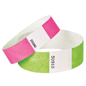 Tyvek Bracelets 1" Wide (Black Imprint ONLY)