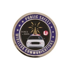 Zinc 1 3/4" Challenge Coin Nickel Plating