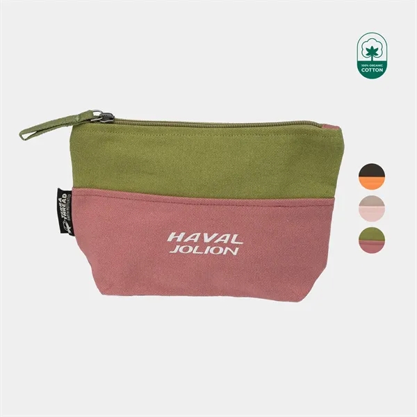 TERRA THREAD® - Cosmetic Bag Sustainable GOTS andamp; Fair Trade